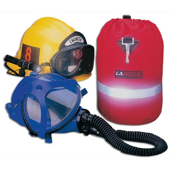 L.A. Rescue SCBA Mask Bag, Red